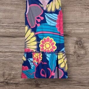 TEA COLLECTION GUC GIRLS DRESS TANK SUMMER CASUAL SPRING BEACH DRESSES SIZE 6